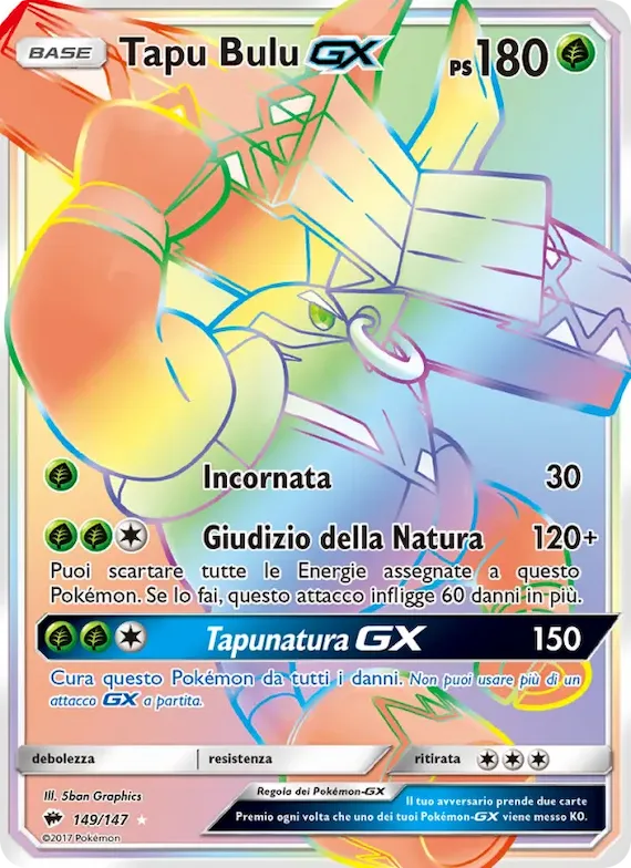 Tapu Bulu GX 149 – Ombre Infuocate