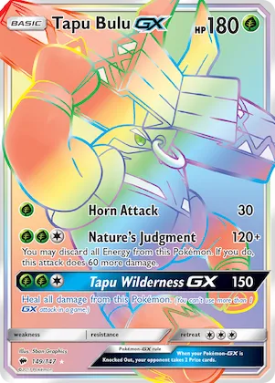 Tapu Bulu-GX #149 – Burning Shadows
