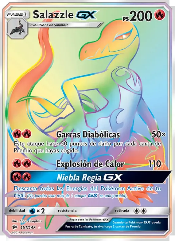 Salazzle GX 151 – Sombras Ardientes