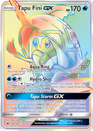 Tapu Fini-GX #152 – Burning Shadows