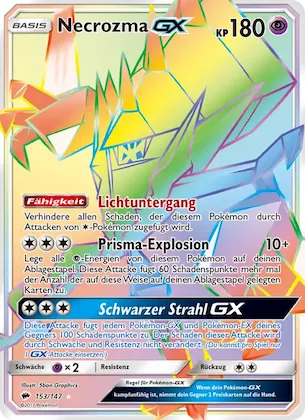 Necrozma GX Nr. 153 – Burning Shadows