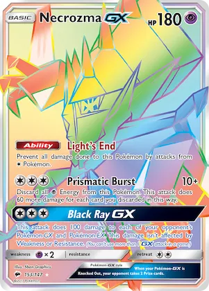 Necrozma-GX #153 – Burning Shadows