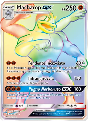 Machamp GX 154 – Ombre Infuocate