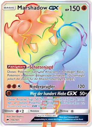 Marshadow GX Nr. 156 – Burning Shadows
