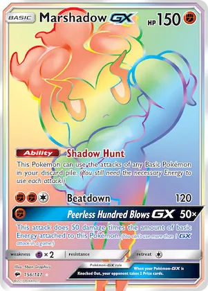 Marshadow-GX #156 – Burning Shadows