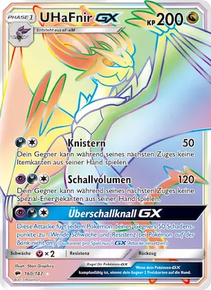 UHaFnir GX Nr. 160 – Burning Shadows