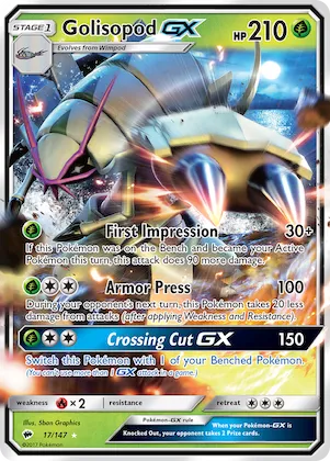 Golisopod-GX #17 – Burning Shadows