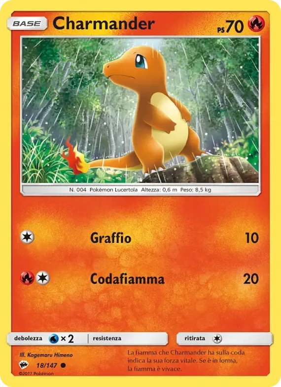 Charmander 18 – Ombre Infuocate