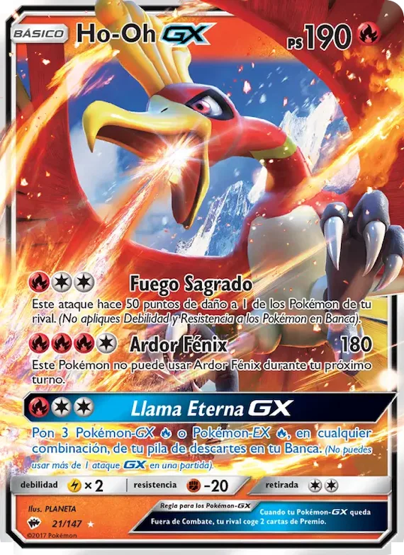 Ho-Oh GX 21 – Sombras Ardientes