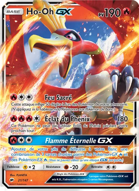 Ho-Oh GX 21 – Ombres Ardentes