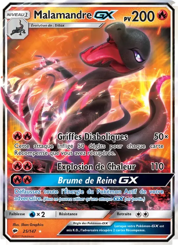 Malamandre GX 25 – Ombres Ardentes