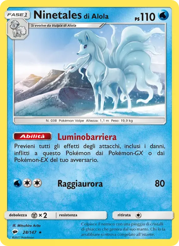 Ninetales di Alola 28 – Ombre Infuocate