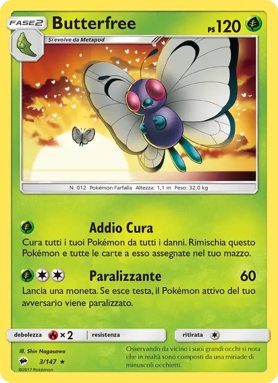Butterfree 3 – Ombre Infuocate