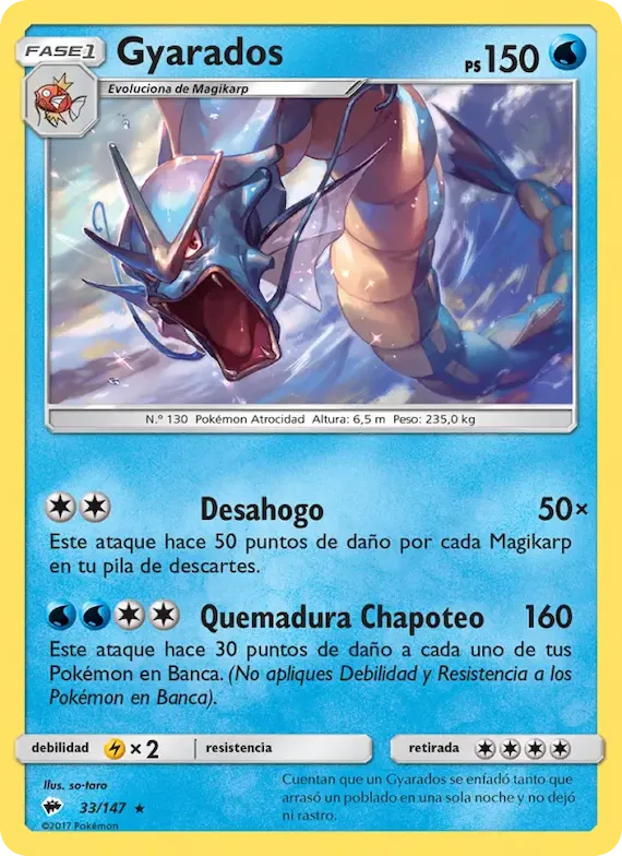 Gyarados 33 – Sombras Ardientes