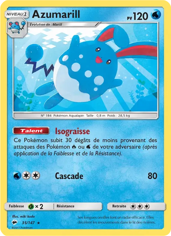 Azumarill 35 – Ombres Ardentes