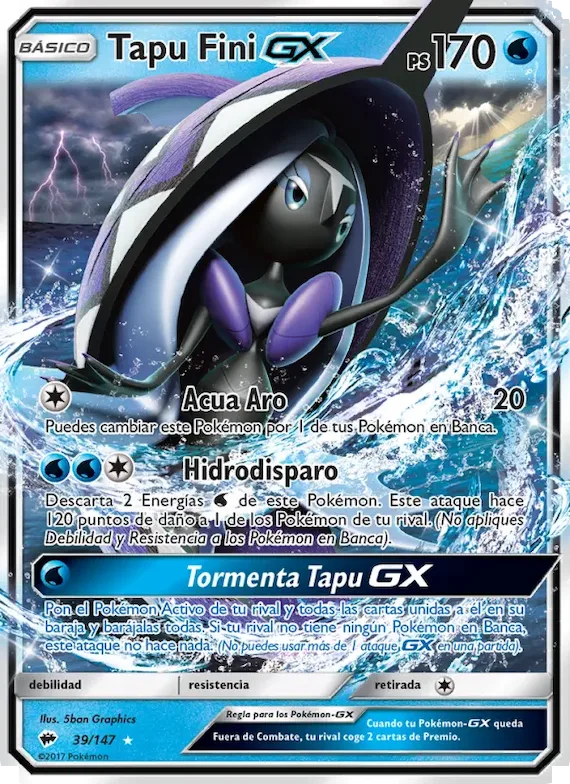 Tapu Fini GX 39 – Sombras Ardientes