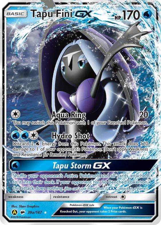 Tapu Fini-GX #39a – Burning Shadows