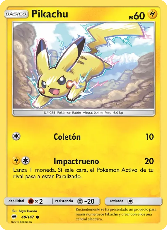 Pikachu 40 – Sombras Ardientes