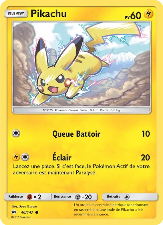 Pikachu 40 – Ombres Ardentes