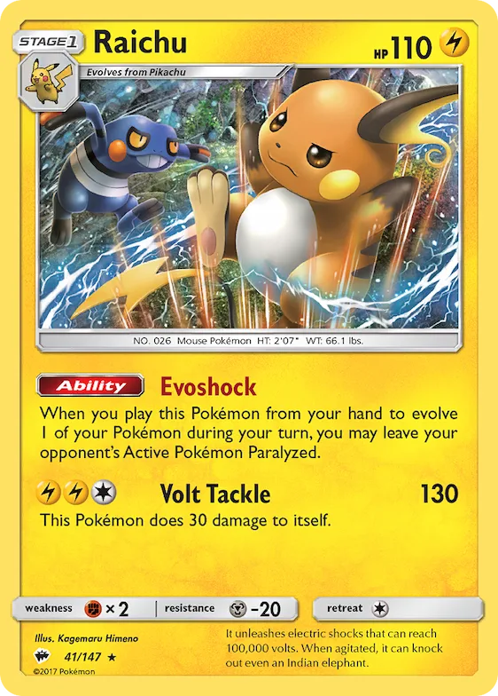 Raichu #41 – Burning Shadows