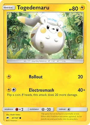 Togedemaru #47 – Burning Shadows