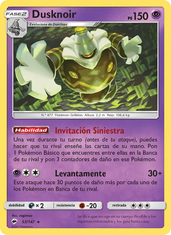 Dusknoir 53 – Sombras Ardientes