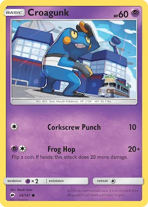 Croagunk #54 – Burning Shadows
