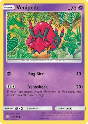 Venipede #56 – Burning Shadows