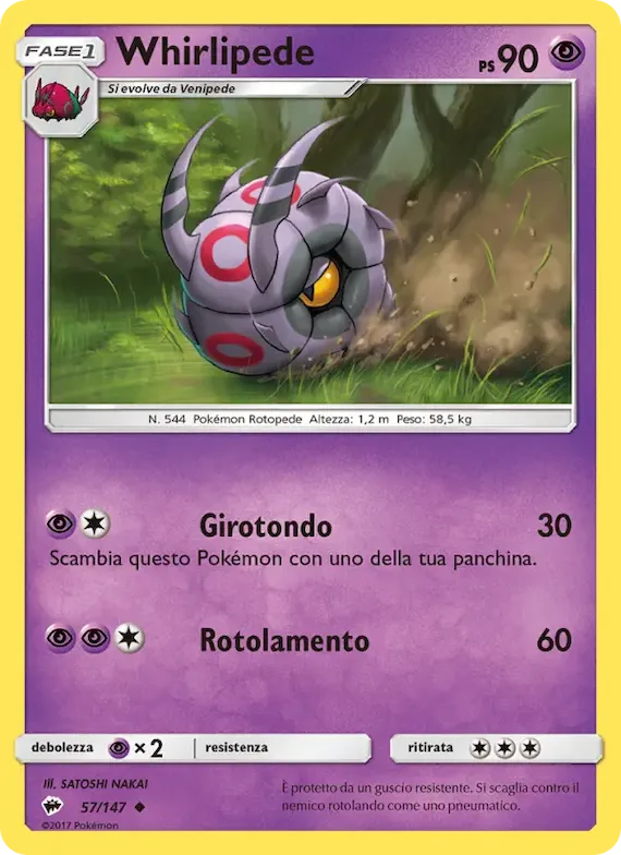Whirlipede 57 – Ombre Infuocate