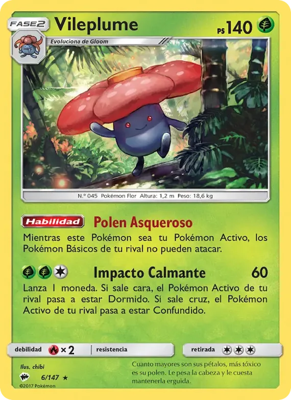Vileplume 6 – Sombras Ardientes