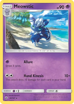 Meowstic #60 – Burning Shadows