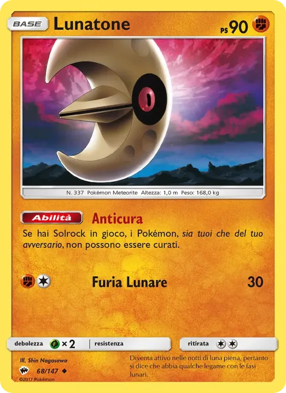 Lunatone 68 – Ombre Infuocate