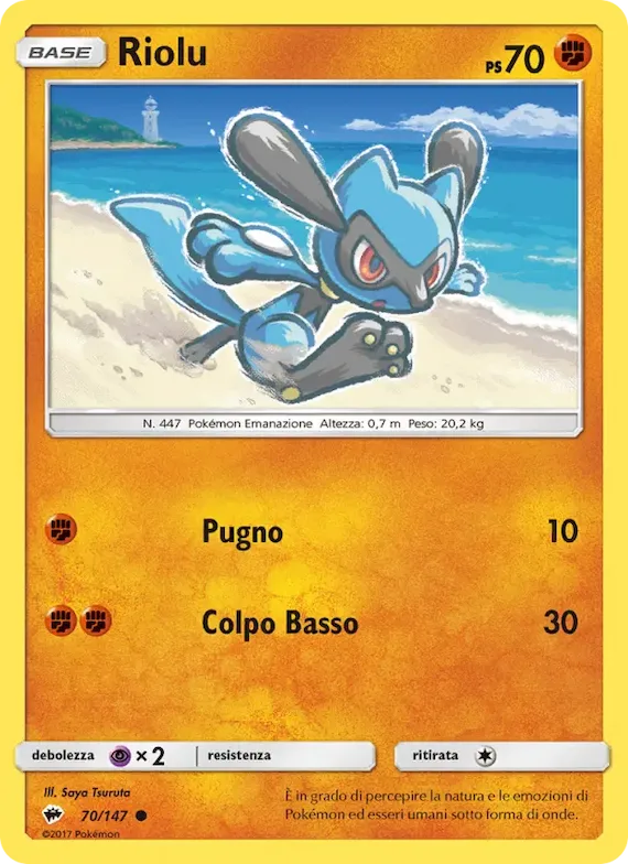 Riolu 70 – Ombre Infuocate