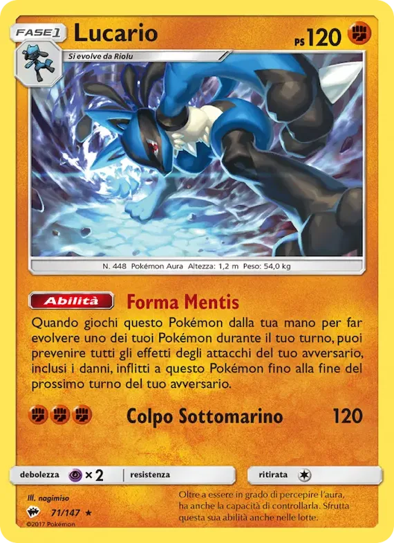 Lucario 71 – Ombre Infuocate