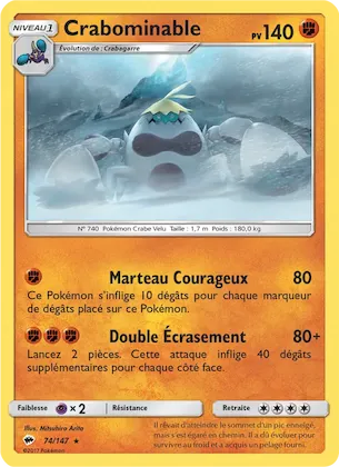Crabominable n° 74 – Ombres Ardentes