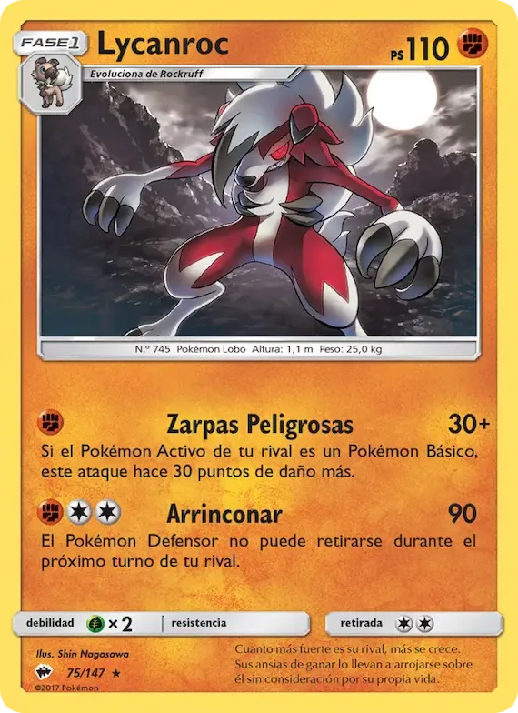 Lycanroc 75 – Sombras Ardientes