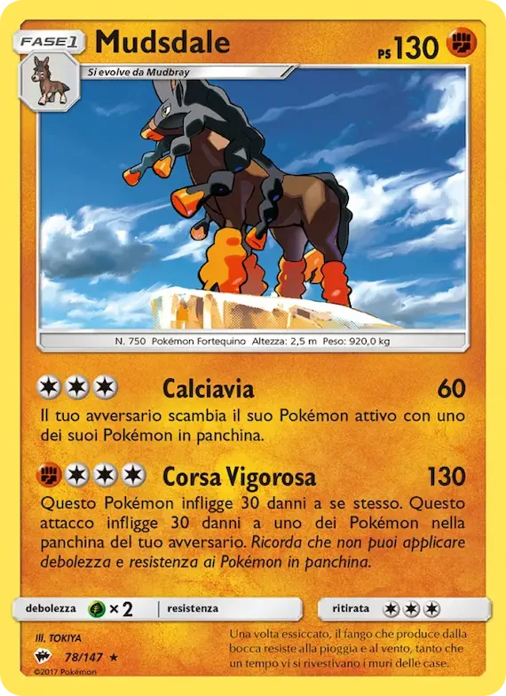 Mudsdale 78 – Ombre Infuocate