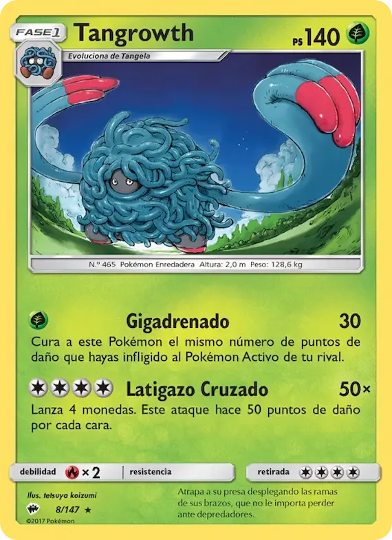 Tangrowth 8 – Sombras Ardientes