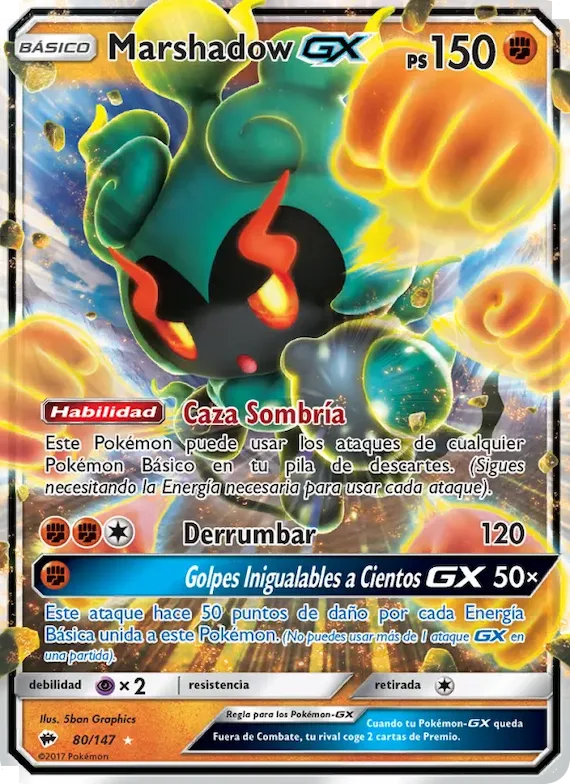 Marshadow GX 80 – Sombras Ardientes