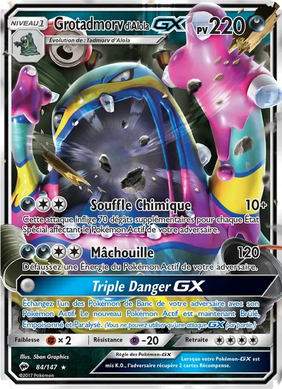 Grotadmorv d’Alola GX 84 – Ombres Ardentes