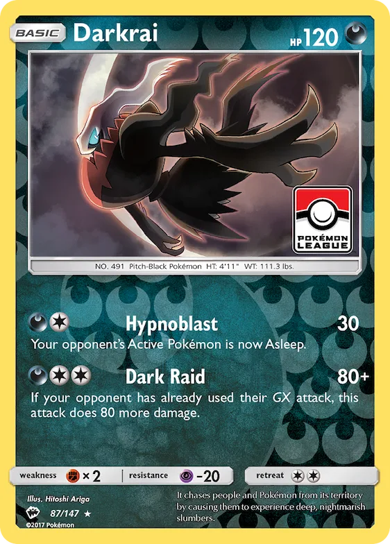 Darkrai #87 – Burning Shadows