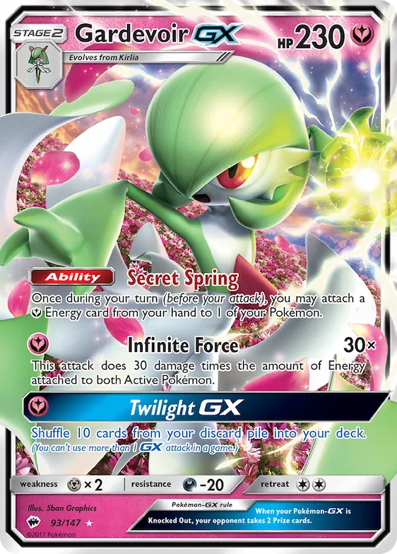 Gardevoir-GX #93 – Burning Shadows
