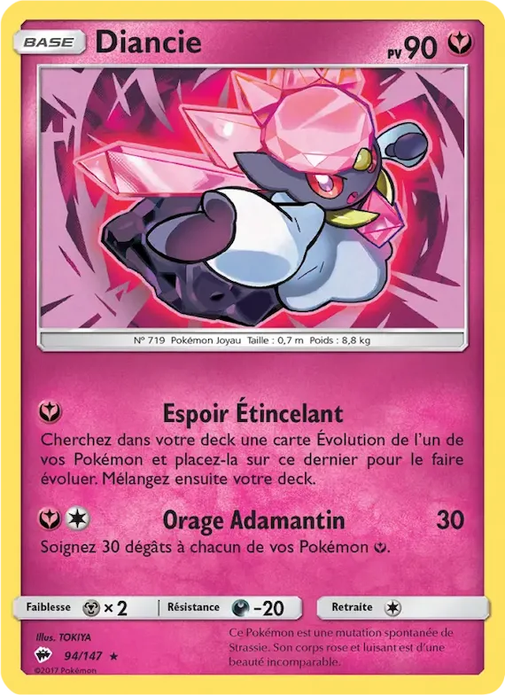 Diancie 94 – Ombres Ardentes