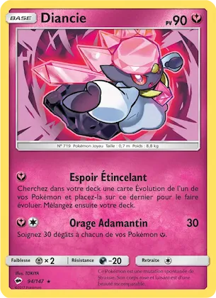 Diancie n° 94 – Ombres Ardentes