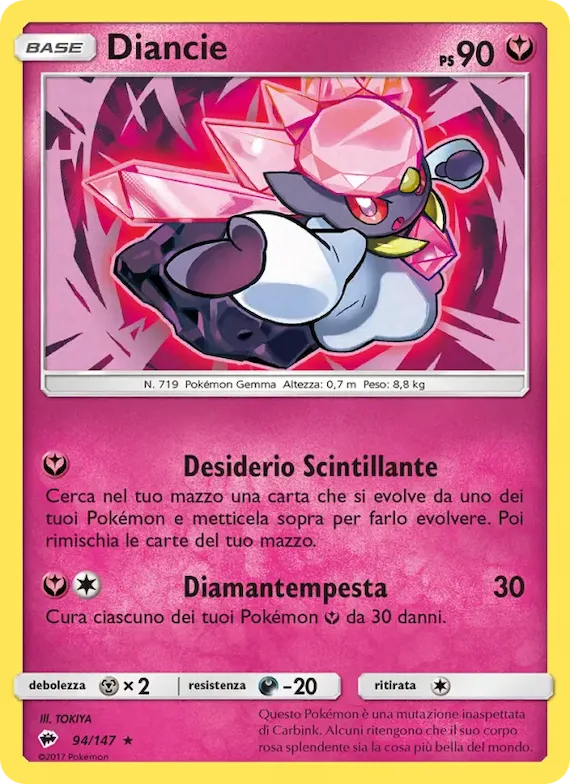 Diancie 94 – Ombre Infuocate