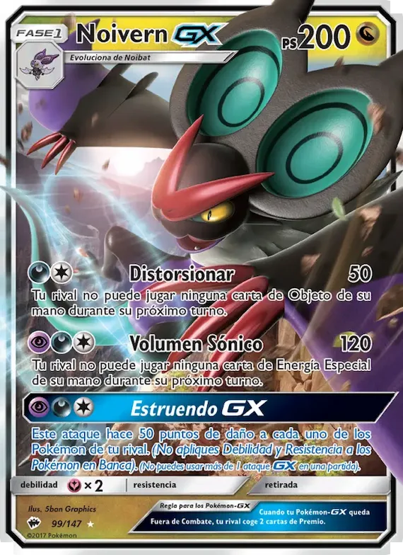 Noivern GX 99 – Sombras Ardientes