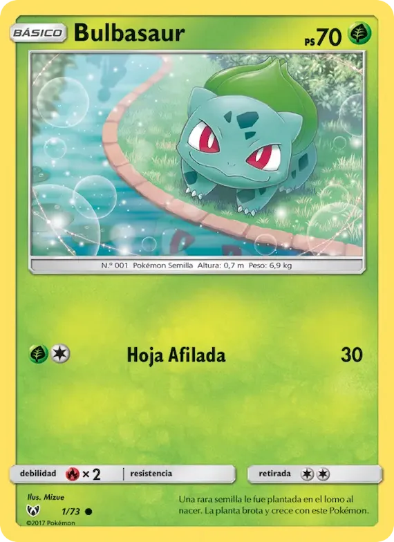 Bulbasaur 1 – Leyendas Luminosas