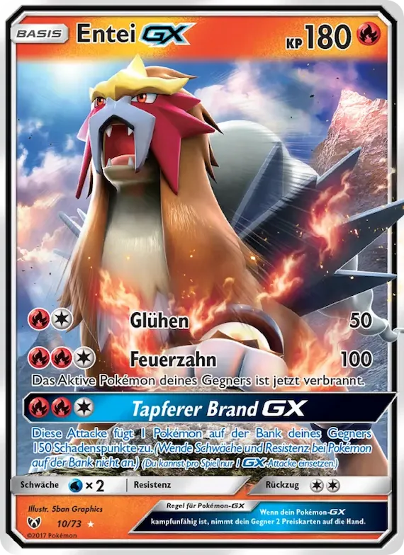 Entei GX 10 – Schimmernde Legenden