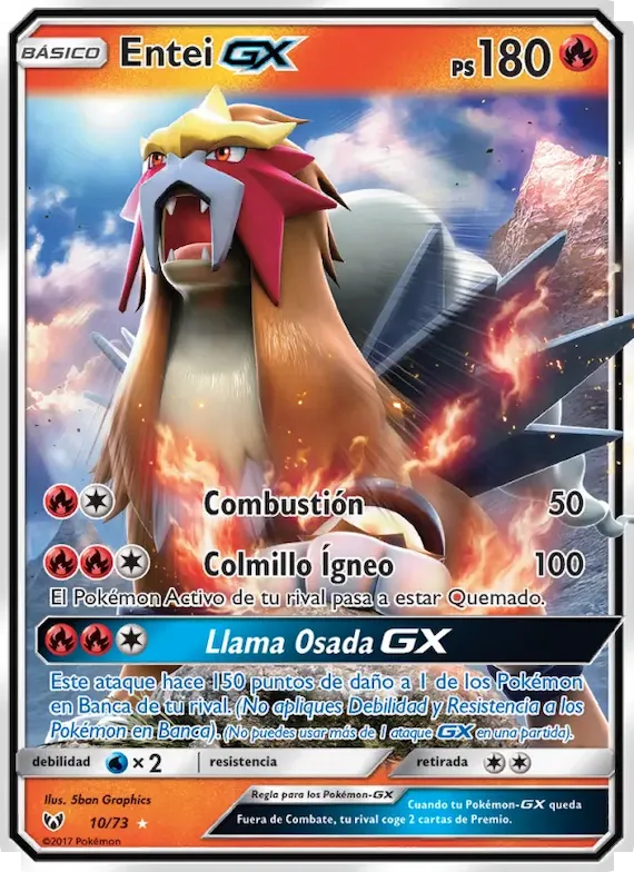 Entei GX 10 – Leyendas Luminosas
