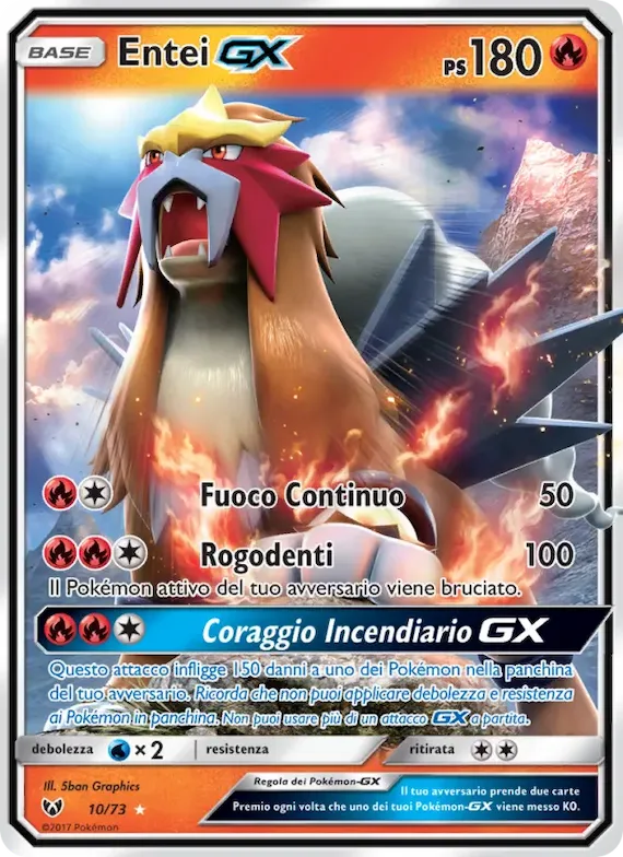 Entei GX 10 – Leggende Iridescenti